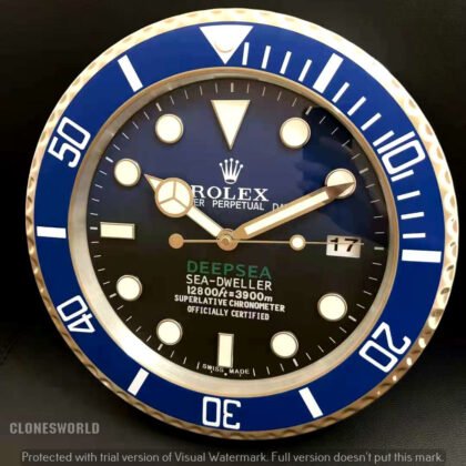 Rolex DeepSea Blue Dail Wallclock
