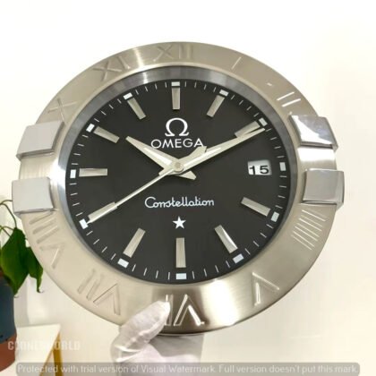 Omega Constellation Black Dail Wallclock