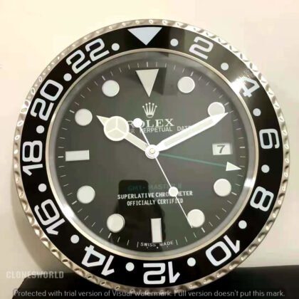 Rolex GMT-II Black Dail Wallclock