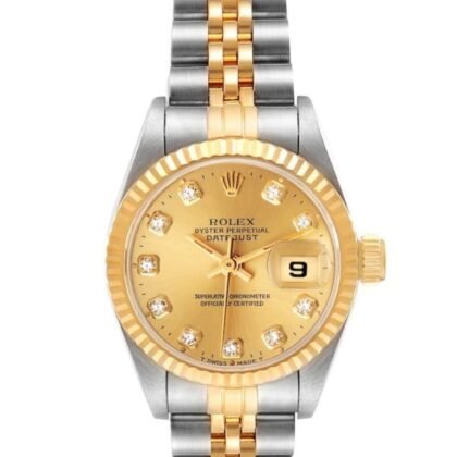 Rolex Datejust Champagne Dial ladies Watch