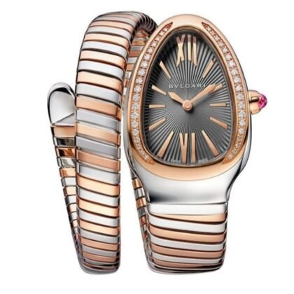 BVLGARI Serpenti Spiga Grey Dial Ladies Watch