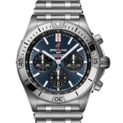 Bretling Chronomat B01 42 Chronograph Automatic Blue Dial Men's Watch