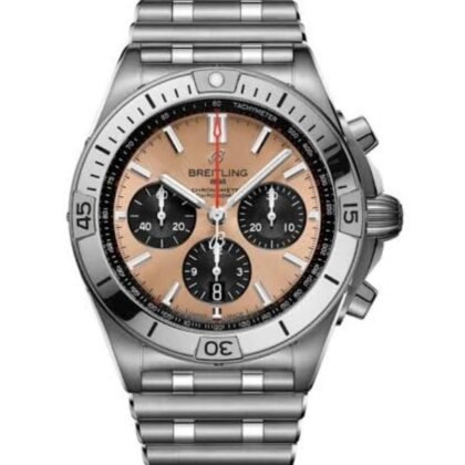 Bretling Chronomat B01 42 Chronograph Automatic Brown Dial Men's Watch