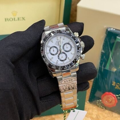 Rolex Cosmograph Daytona White Dial Stainless Steel Oyster Men’s Watch