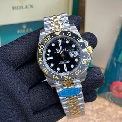 Gmt-Master Ii GMT Automatic Chronometer Black Dial Men's Watch