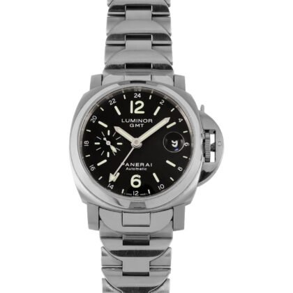 Panerai Luminor GMT Automatic Black Dial Men's Watch