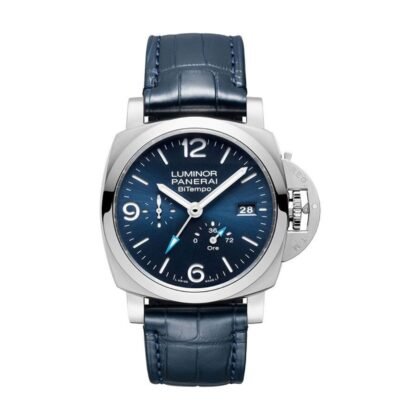 Panerai Luminor BiTempo Automatic Blue Dial Men's Watch