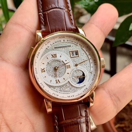 A. Lange and Sohne Grand Lange 1 Silver Dial Men's Watch