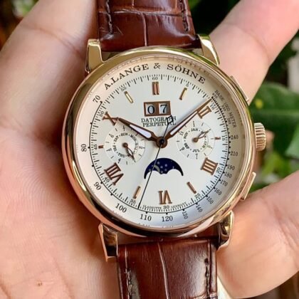 A. Lange and Sohne Grand Lange 1 Silver Dial Men's Watch