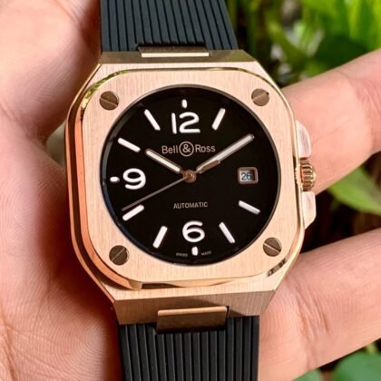 Automatic GMT Black Dial Men's Watch