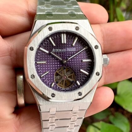 Audemars Piguet Royal Oak limited Edition Purplle Dial Men's Watch