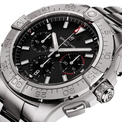 Bretling Superocean 44 Automatic Chronometer Black Dail Dial Men's Watch