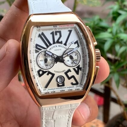 Franck Muller Vanguard Automatic White Dial Men's Watch