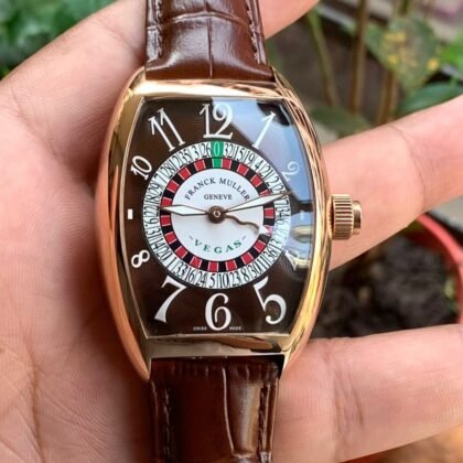 Franck Muller Casablanca Las Vegas Casino Brown Dial Men's Watch