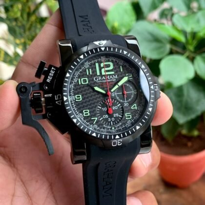Graham Rose Gold Black Dail Men’s watch