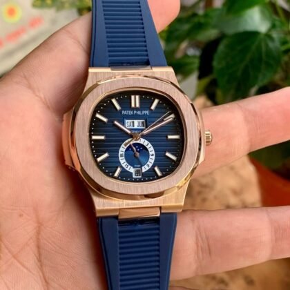 Patek Philippe Nautilus Automatic Blue Dial Men's Watch