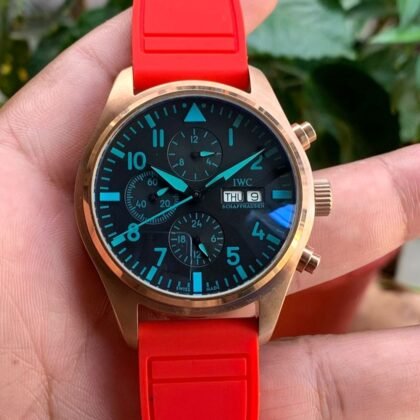 IWC Classic Pilot Big Steel Blue Dial Men's Watch