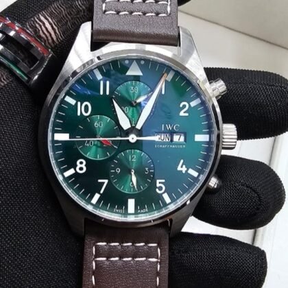 IWC Classic Pilot Big Steel Blue Dial Men's Watch