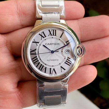 Ballon Bleu de Cartier Automatic Silver Dial Men's Watch