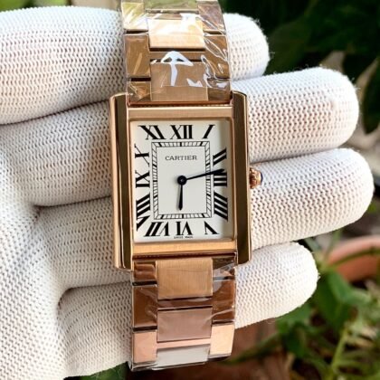 Cartier Tank Solo XL Automatic White Dial Men's Watch