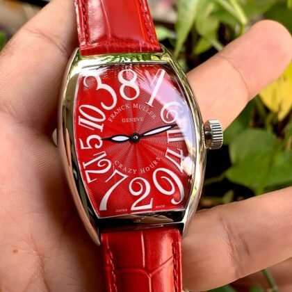 Franck Muller Color Dreams Automatic Red Dial Men's Watch