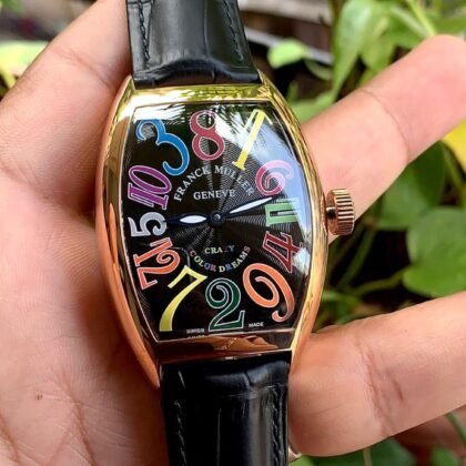 Franck Muller Crazy Color Dreams Automatic Black Dial Men's Watch