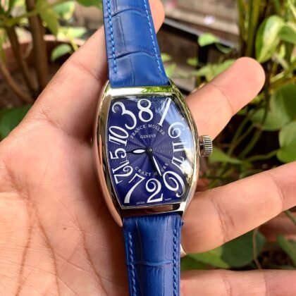 Franck Muller Crazy Hours 7851 Blue Dial Men's Watch