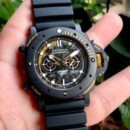 Panerai Submersible Automatic Black Dial Men's Watch