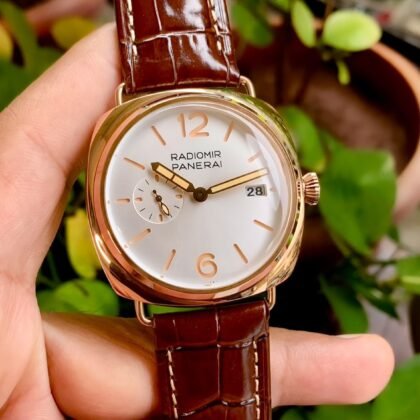 Panerai Radiomir Quaranta Goldtech Automatic White Dial Men's Watch