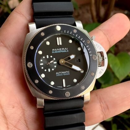 Panerai Submersible Automatic Black Dial Men's Watch