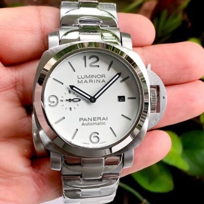 Panerai Luminor Marina Automatic White Dial Men's Watch