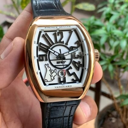 Franck Muller Vanguard Encrypto Automatic White Dial Men's Watch