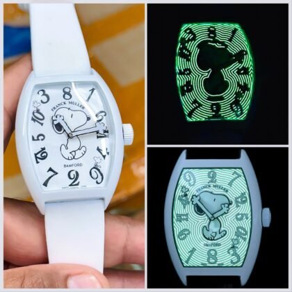 Franck Muller Casablanca Crazy Hour Automatic White Dial Men's Watch
