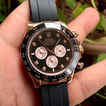 Rolex Daytona Chronograph Automatic Black Dial Men's Watch