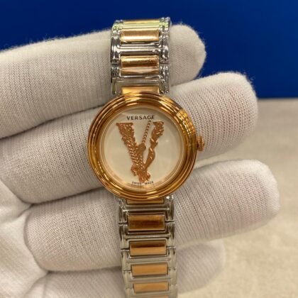 Versace Quartz White Dial Ladies watch