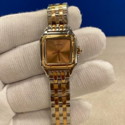 Cartier Panthere de Champagne Dial Dual Tone Ladies Watch