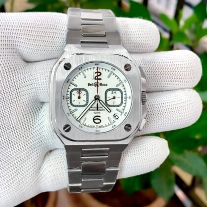 Bell & Ross 05 Automatic White Dial Men's Watch