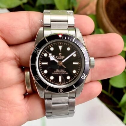 Tudor Black Dail Men's Watch