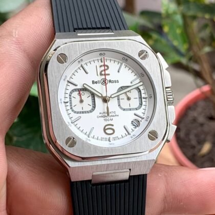 Bell & Ross 05 Automatic White Dial Men's Watch