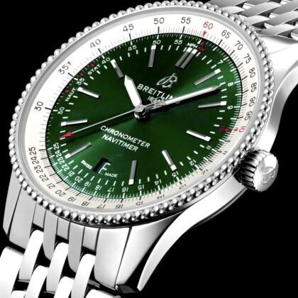 Superocean Heritage II Automatic Chronometer Green Dial Men’s Watch
