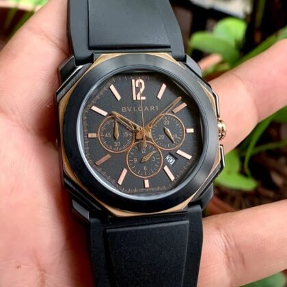 Bvlgari Octo Finissimo Black Dail Men's Watch