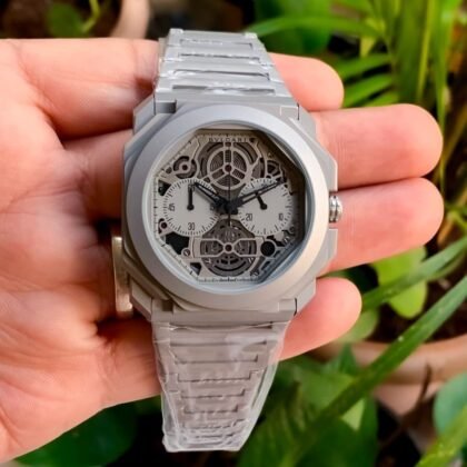 Bvlgari Octo Finissimo Grey Dail Men's Watch