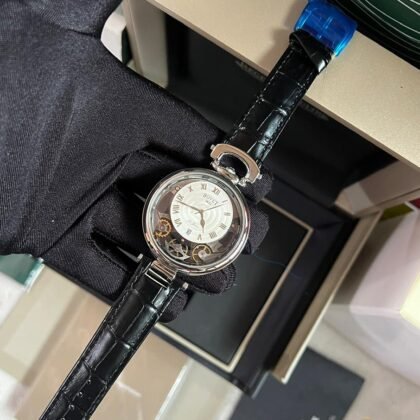 Bovet 19Thirty Fleurier Stainless Steel Automatic Leather Strap Men’s watch