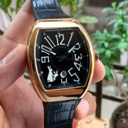 Franck Muller Vanguard Fucking Rabbit Black Dial Men's Watch