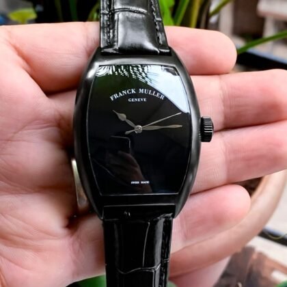 Franck Muller Curvex CX Piano Black Dial Men's Watch