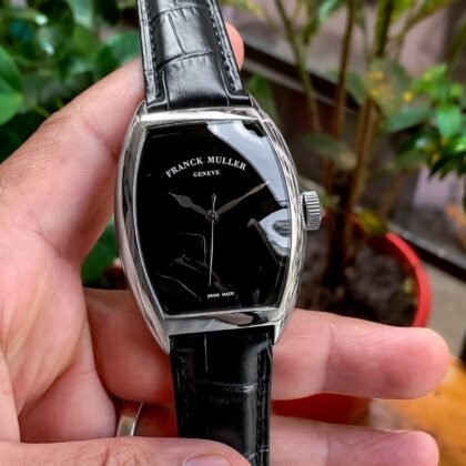 Franck Muller Curvex CX Piano Black Dial Men's Watch