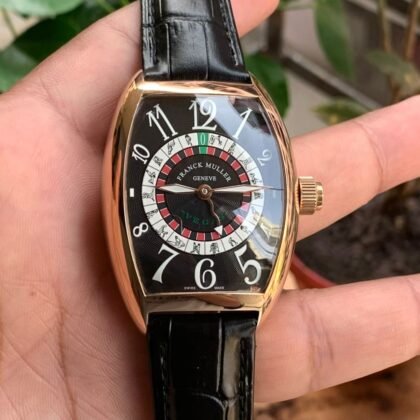 Franck Muller Casablanca Las Vegas Black Dial Men's Watch