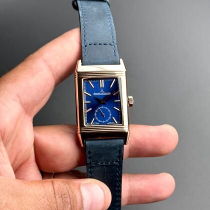 Jaeger LeCoultre Reverso Stainless Rose Gold Dail Men's Watch