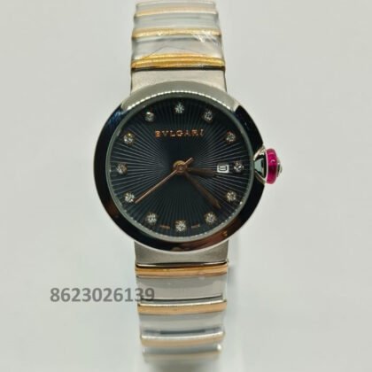 Bvlgari Lvcea Black Dial Ladies Watch