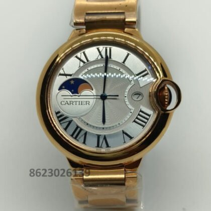 Cartier Ballon White Dail Men's Watch